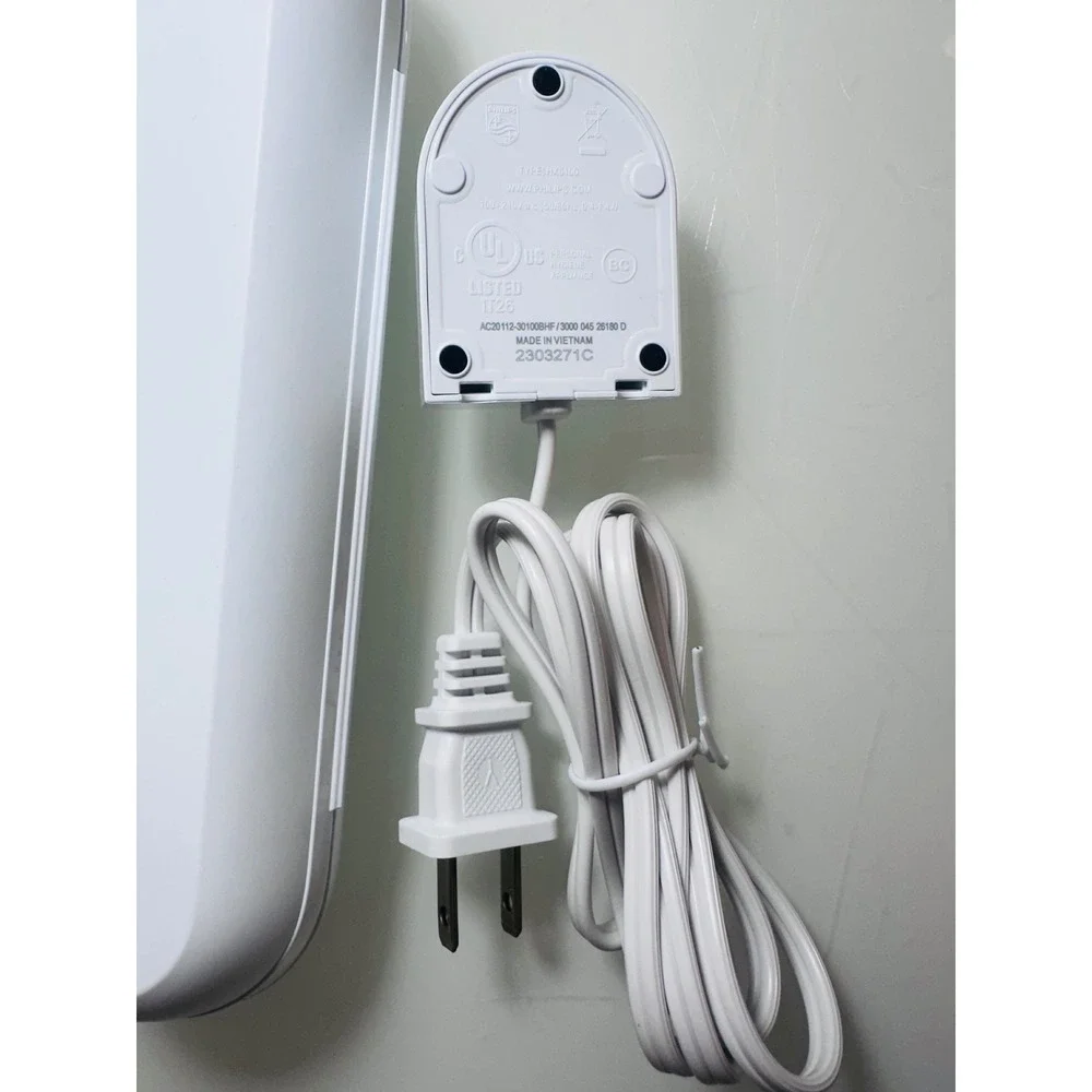 Philips Sonicare Travel Case and HX6100 Charging Base White Replacement Set